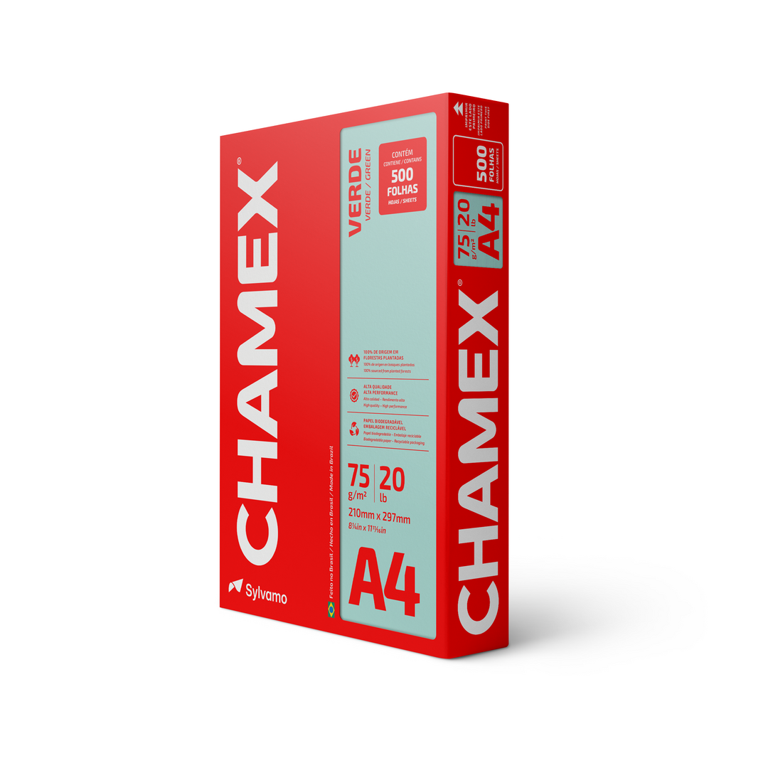 Sylvamo chamex rebrading carrossel sulfiteverdea4500folhas75g 1