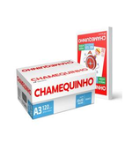 Papel A3 297x420 Desenho 120g Cx c/ 20 Pct 50fls Chamequinho