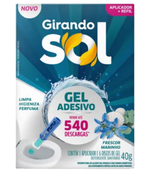 Aplicador Gel Adesivo Lavanda com 6 refil 40g Girando Sol 5433
