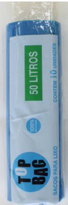 Saco lixo rolo