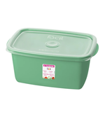 Pote Plástico Retangular Transparente 1,4l Sanremo 185