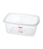 Pote Plástico Retangular Transparente 3,2l Sanremo 190