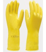 Luva de Látex Silver Grip Amarela M (8) Imbat CA 48488