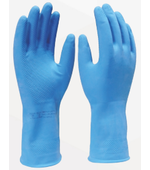 Luva de Látex Silver Grip Azul P (7) Imbat CA 48420