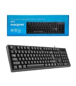 Teclado Officeeasy USB Preto Maxprint - 0153