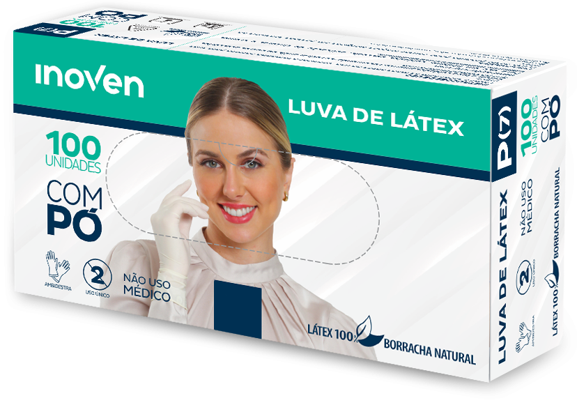 Inoven luva latex ind com po p 0