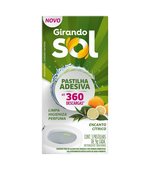 Detergente Sanitário Pastilha Adesiva Encanto Cítrico c/ 3 Girando Sol