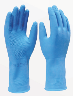 Luva siver grip azul