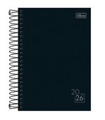 Agenda Espiral Spice Preta 2026 M6 Tilibra 4831