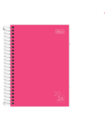 Agenda Espiral Spice Pink 2026 M5 Tilibra 3746