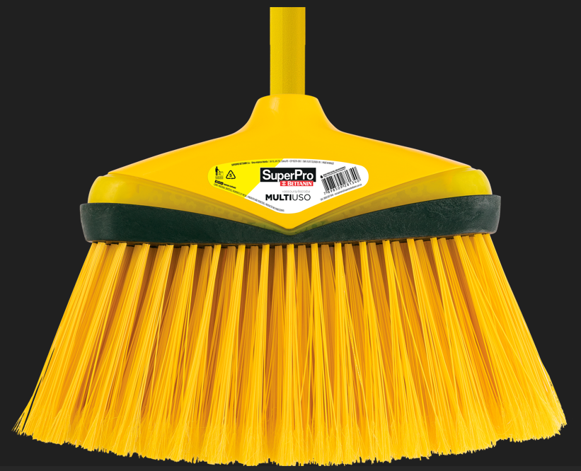 Vassoura amarela  superpro
