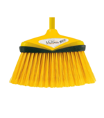 Vassoura Nylon Multiuso Amarela c/cabo 1,40 Superpro Bettanin 9672C