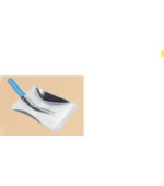 Pá para Lixo Metálica Cabo Longo Primavera