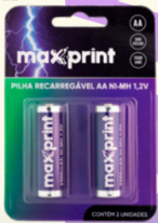 Pilha recarregavel aa