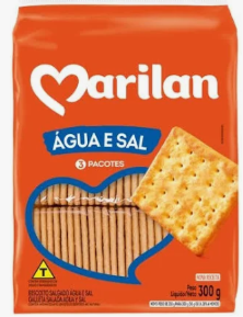 Biscoito agua e sal 300 gr