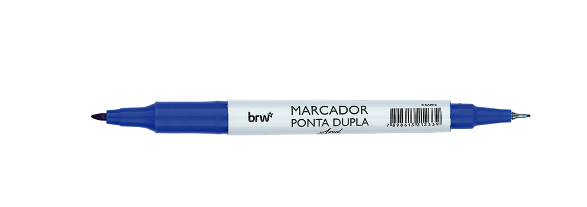 Caneta cd dvd azul brw