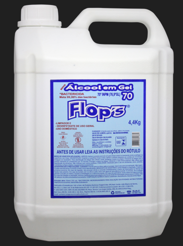 Alcool gel flops 5 litros