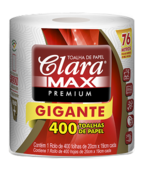 Papel Toalha Cozinha Premium 400 Folhas Claramax