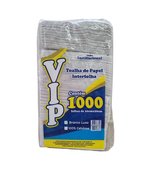 Papel Toalha Interfolha 20x20 c/ 1000 Branco VIP 1053