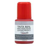 Tinta p/ Marcador Quadro Branco Vermelho 20ml BRW 6003