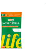 Luva Limpeza Amarela Medix/Mblife P (6)