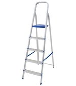Escada de Alumínio 5 Degraus Mor