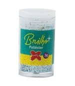 Glitter Pote 3gr Azul Celestel Make+ 7012