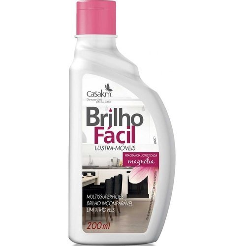 Lustra moveis brilho facil 200ml mag  161811294 7896040703888c12