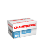 Papel A4 210x297 Desenho 120g Cx c/ 25 Pct 50fls Chamequinho