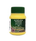 Tinta Acrílica Fosca 37ml Amarelo Ouro 505 Acrilex 03540