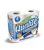 Papel Higienico Qualite 30mts F.dupla c/ 4