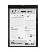 Porta Doc Quadro Cnpj Alvara Vertical 24x34 Acp306
