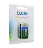 Bateria Alcalina 9 Volts Elgin