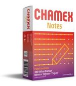 Bloco Lembrete Notes Branco 75g c/ 300fls Chamex