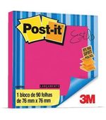 Post It 76x76 Pop-up Refil Rosa Neon c/ 90f 3m 0031