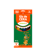 Giz de Cera c/6 Fino Leonora 4505