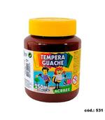 Tinta Tempera Guache 250ml Marrom Acrilex 0531